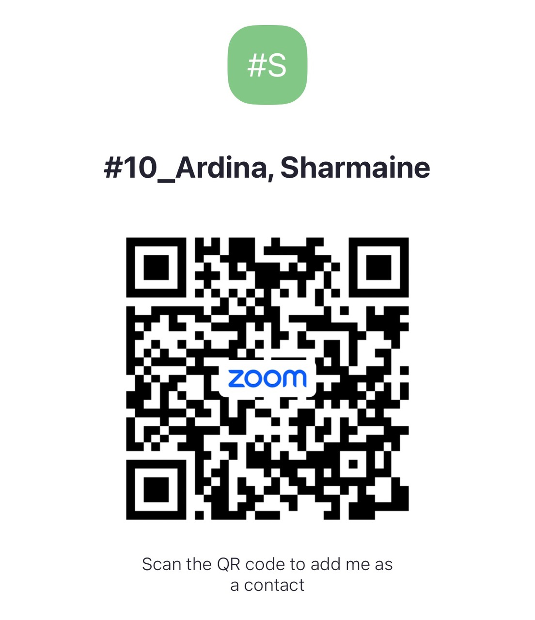 Sha QRコード ZOOM