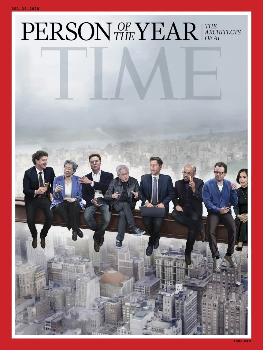 米誌タイム、今年の人は「AIの設計者たち」