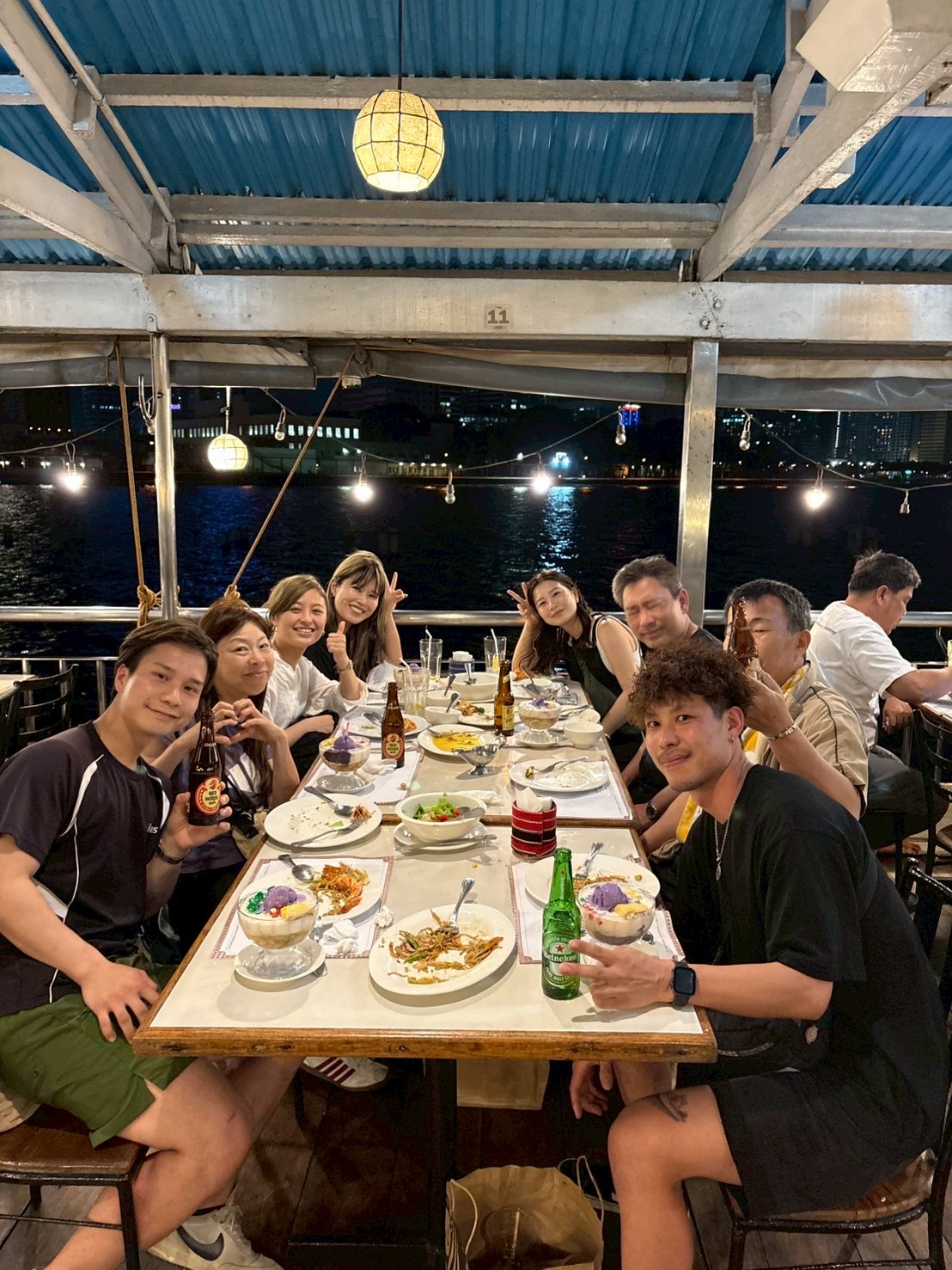 夕食-生徒で-マヒロさん